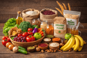 organic food products